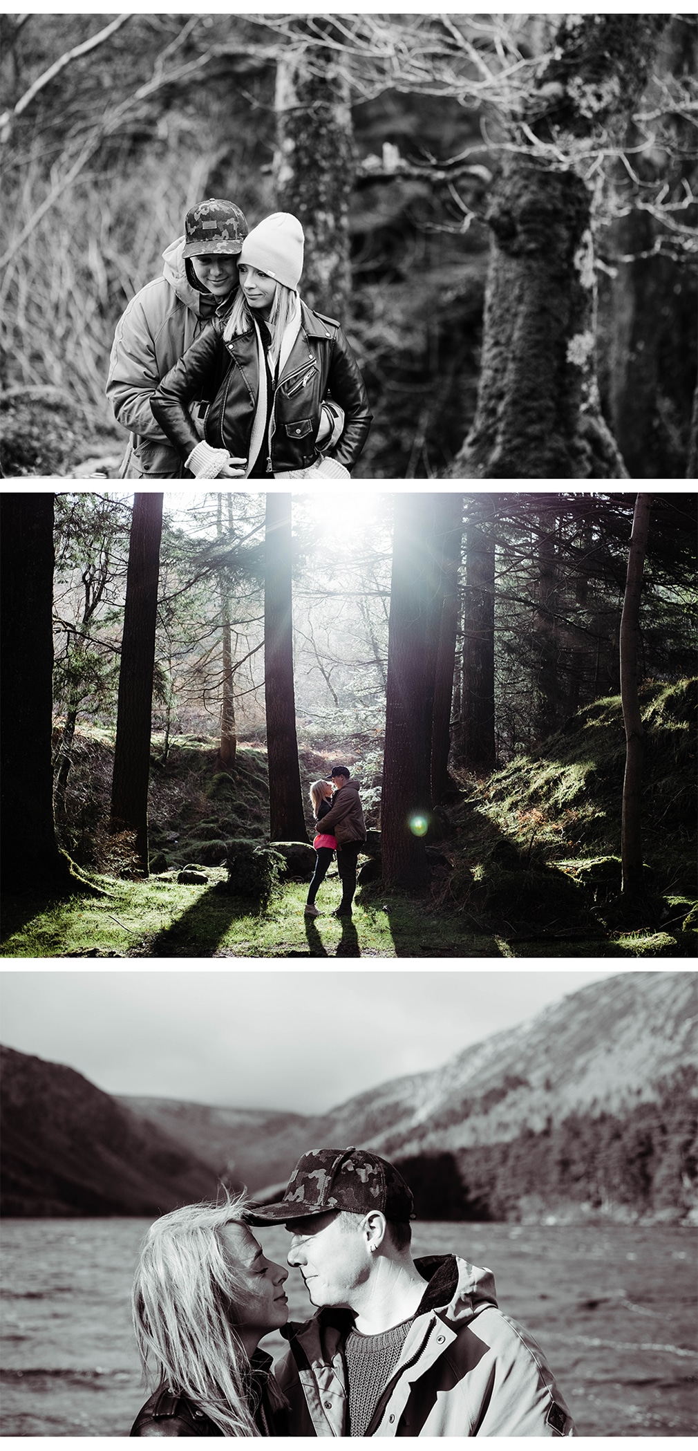 engagement shoot Glendalough