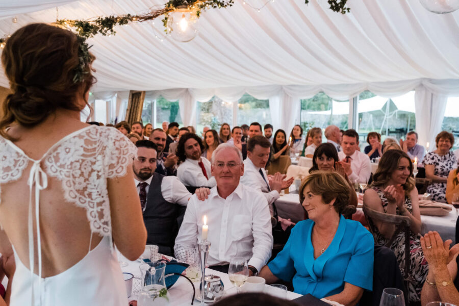 speeches at Cloughjordan House