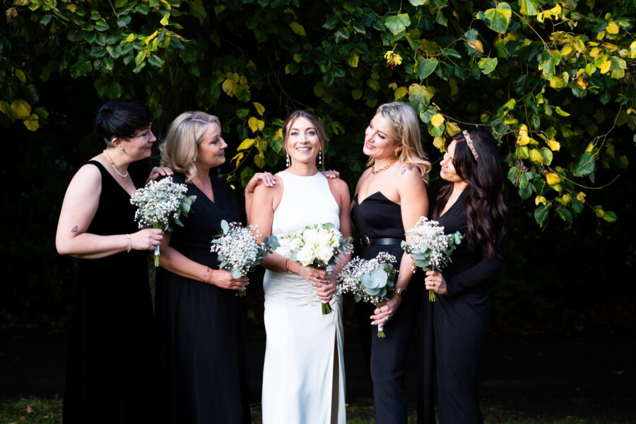 Dublin city weddings, bridal portraits in Stephen's Green