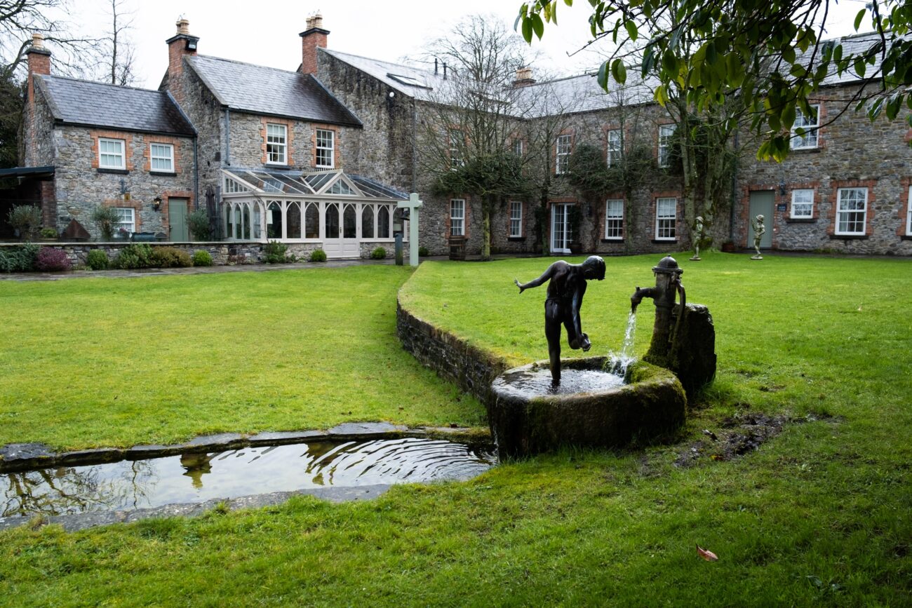 view of the courtyard at Ballymagarvey Village