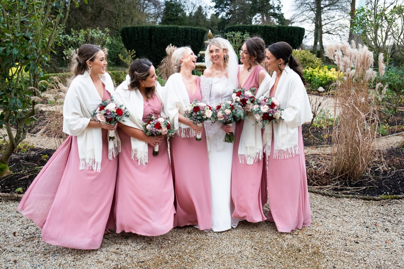 Bridal party at Killashee Hotel