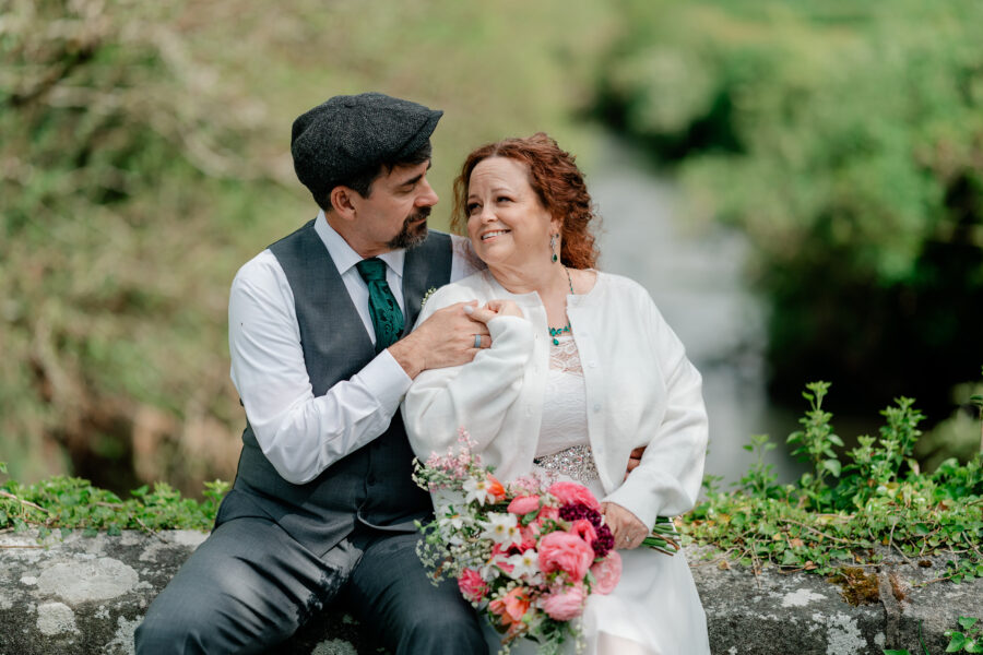 Vow renewal photograph Killyon Manor