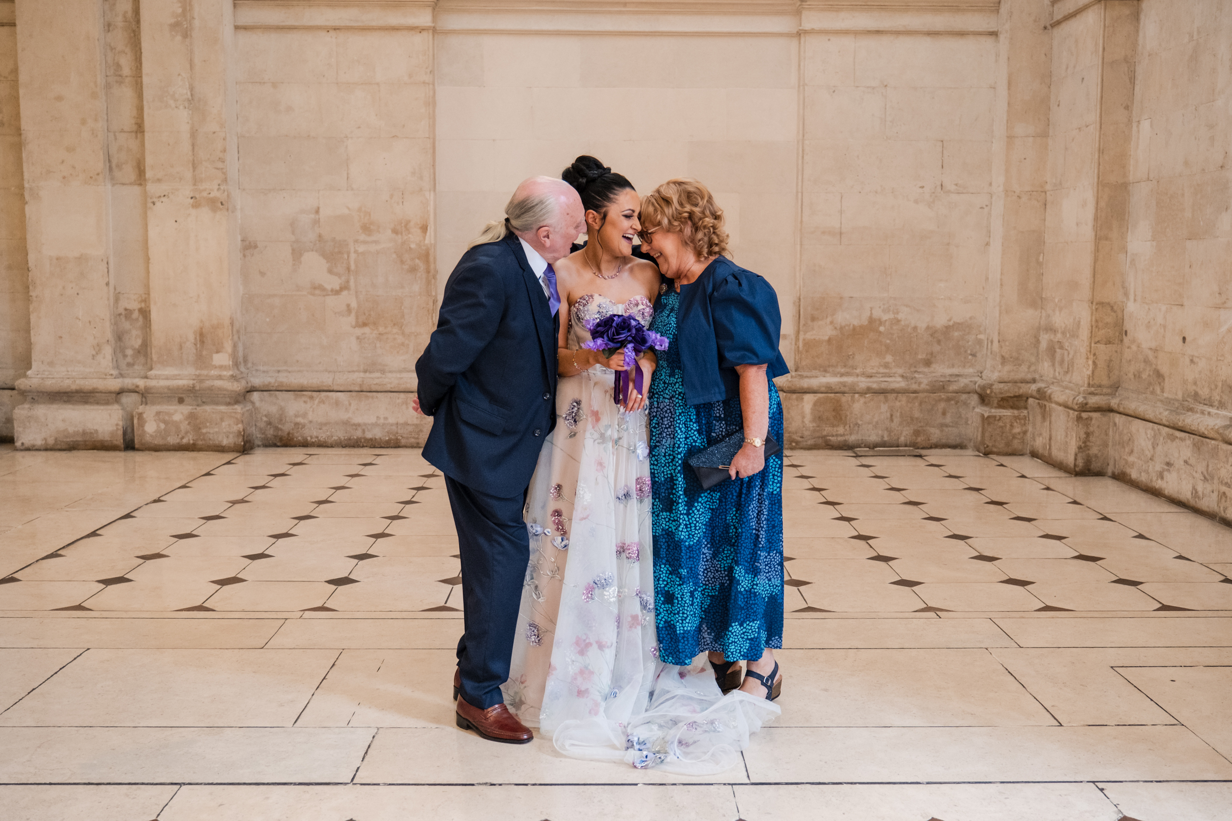 Mother and parents at Dublin City Hall