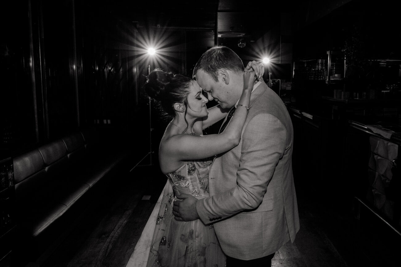 first dance at Charlotte Quay wedding