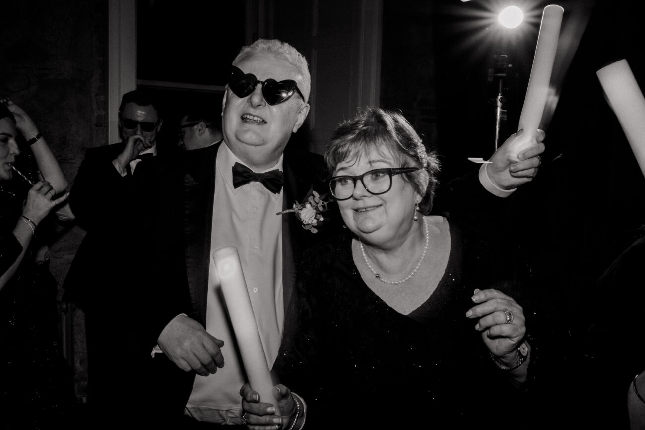 parents dancing together