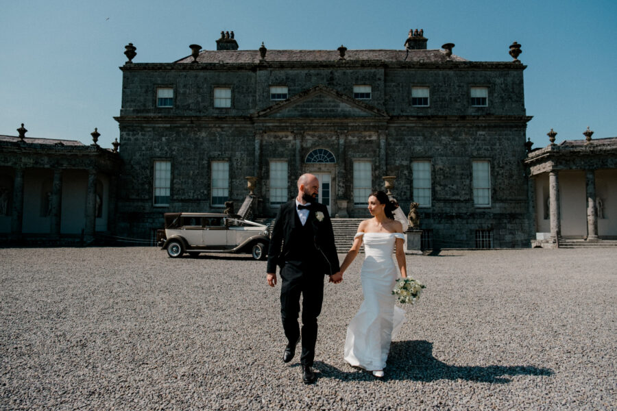 Russborough House wedding potrait