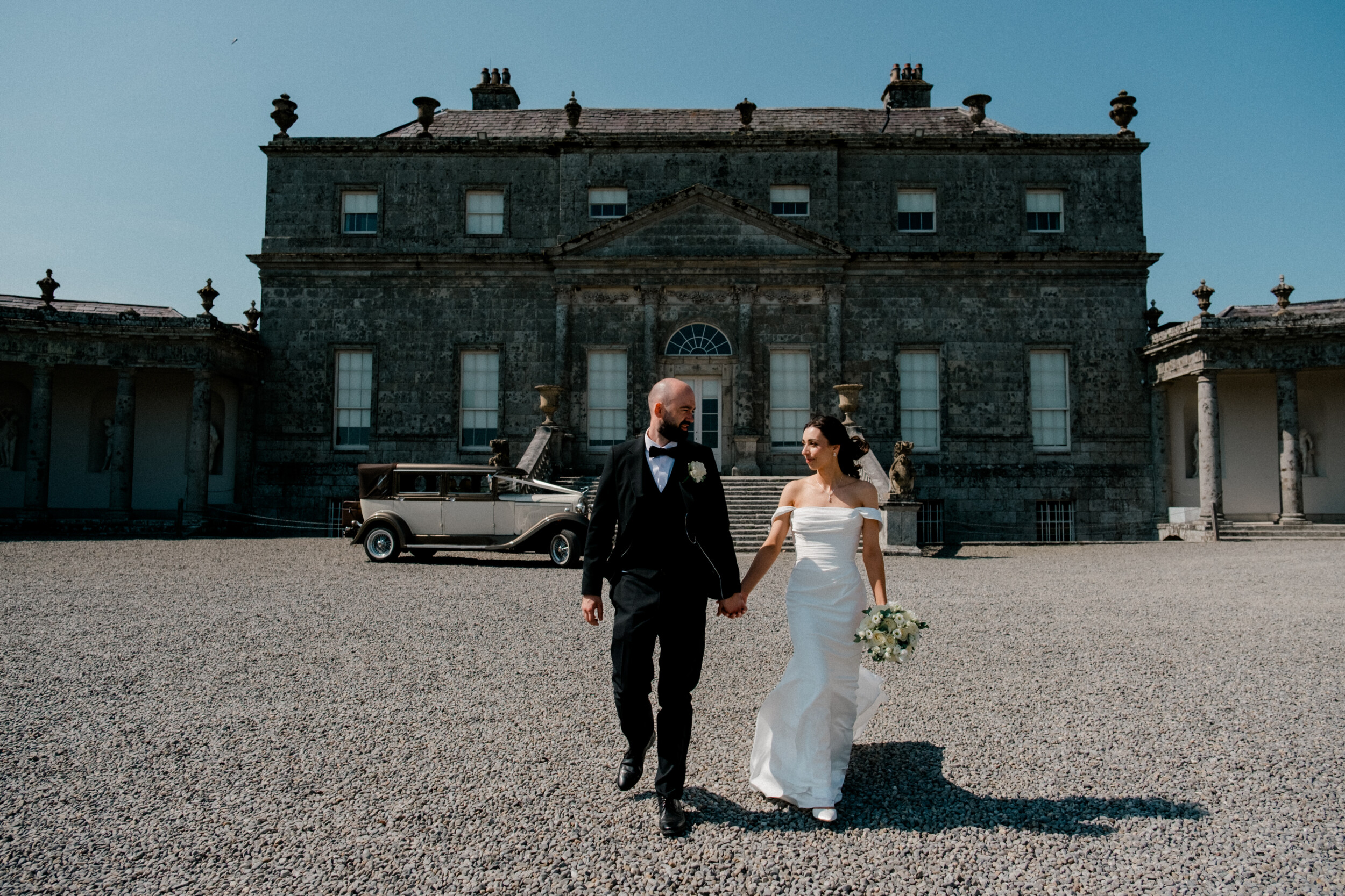 Russborough House wedding potrait