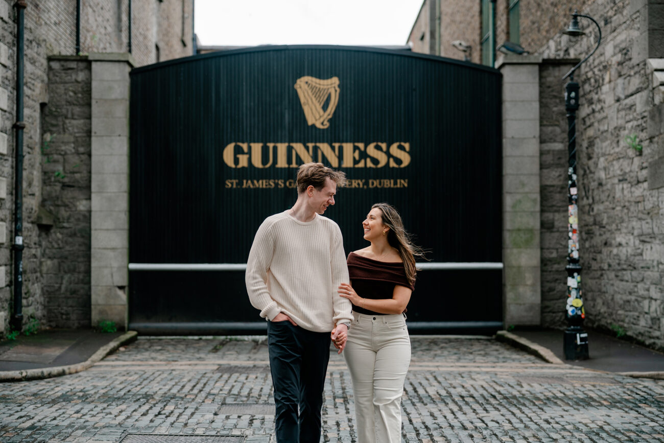 Engagement photography in Dublin City Centre