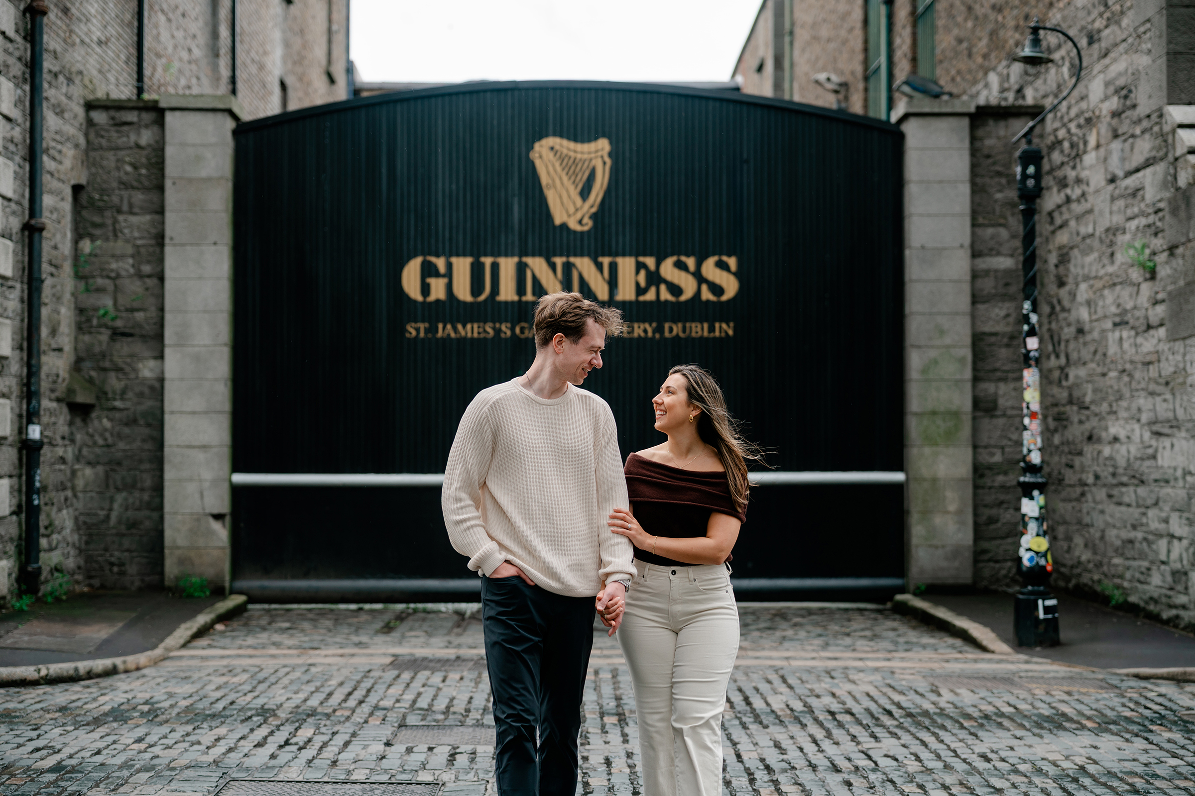 Engagement photography in Dublin City Centre