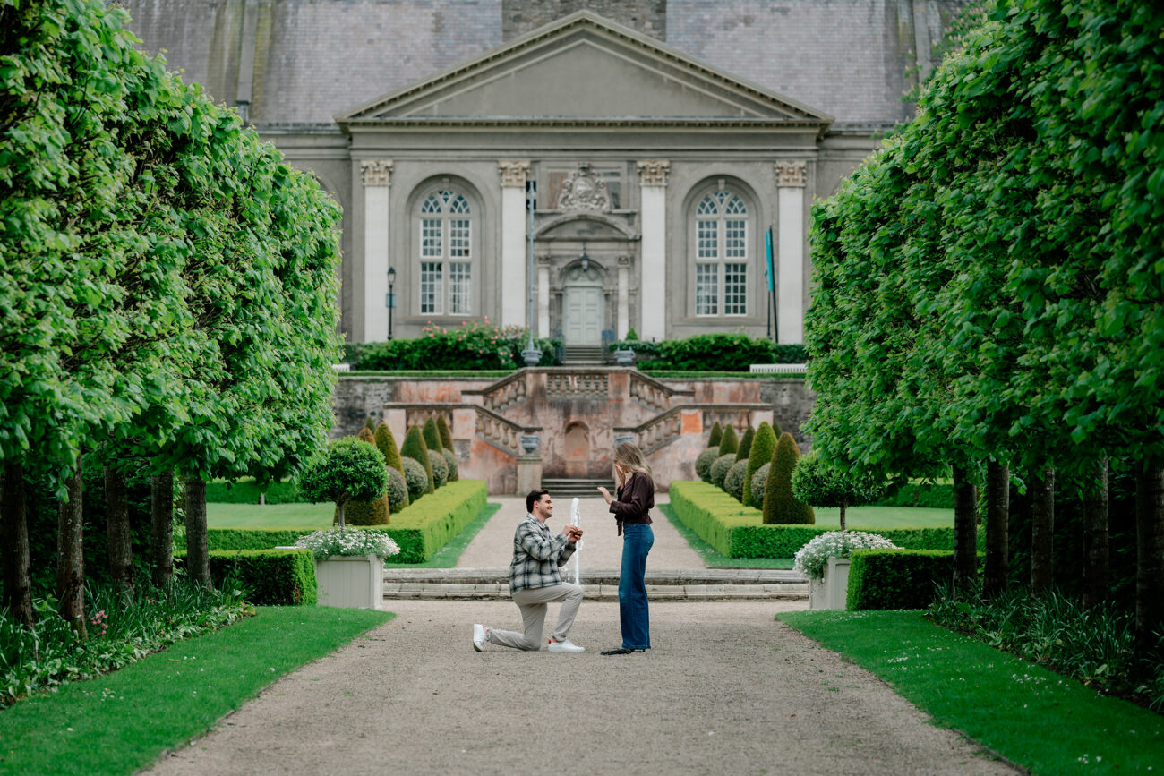 Engagement shoot in Dublin, Royal Hospital Kilmainham